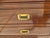 1980s Ethan Allen Canova Campaign Hutch Curio China Cabinet Display Shelf For Sale - Image 14 of 17