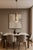 Pollux Singola is a metal pendant light made in Italy, characterized by a compact, vertical shape. The perforated...