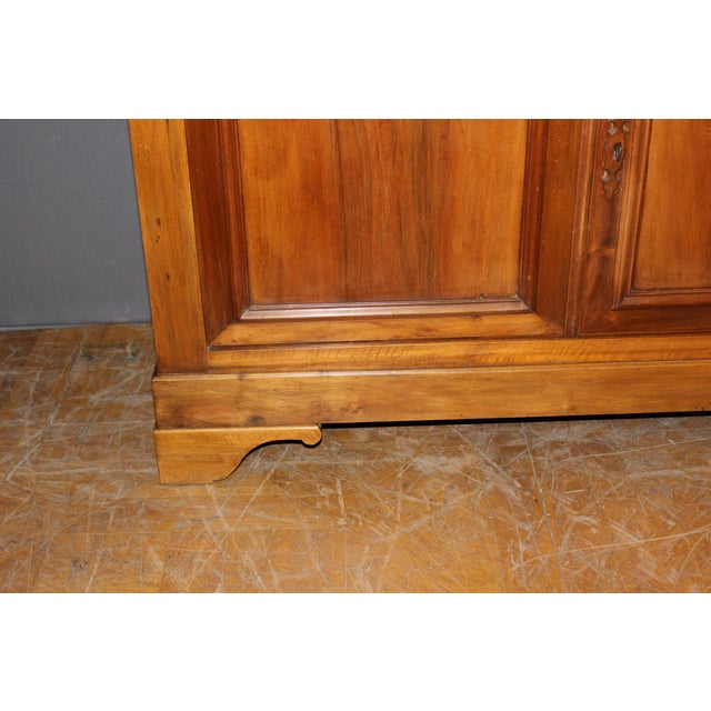 Louis Philippe Style Walnut Buffet, 1900s For Sale - Image 6 of 12