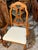 Mid 20th Century 6 Mid-20th Century Carved Walnut Dining Arm Chairs With Upholstered Seat For Sale - Image 5 of 9