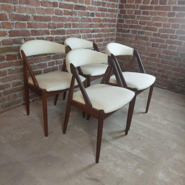 Vintage Danish Chairs by Kai Kristiansen, 1960s, Set of 4 For Sale - Image 13 of 13