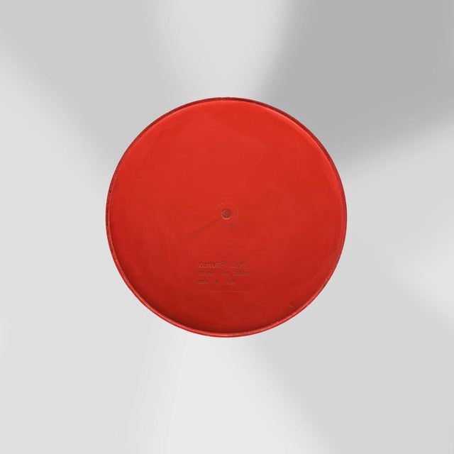 Italian Wastepaper Basket Model 4670 by Gino Colombini for Kartell, 1970s For Sale - Image 3 of 9