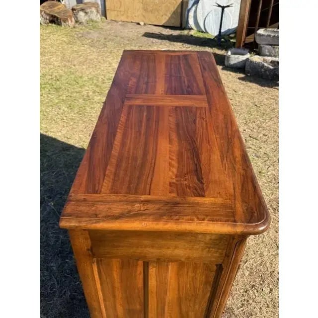 French Country 19th Century French Country Solid Walnut Sideboard / Buffet For Sale - Image 3 of 17
