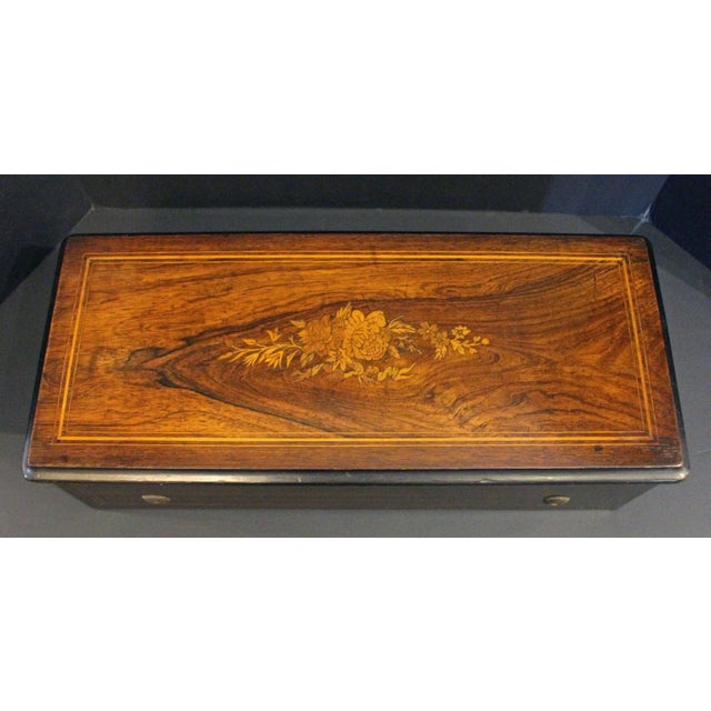 Late 19th Century Late 19th Century Swiss Music Box by Paillard, Vaucher & Fils For Sale - Image 5 of 7