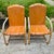 This pair of vintage outdoor metal chairs is from Cleveland Welding's "Restmaster" collection. Even with rust spots, they...
