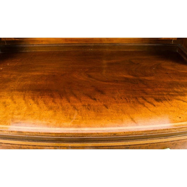 Edwardian Sheraton Revival Mahogany Sideboard, 19th Century For Sale - Image 4 of 18