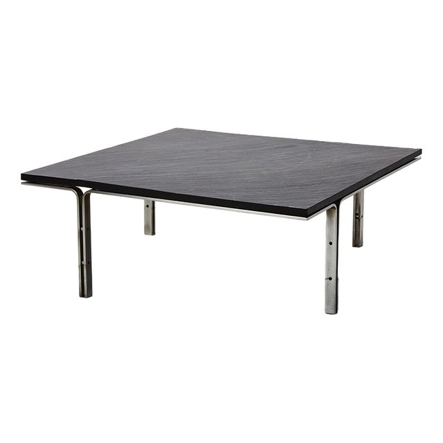 Slate Coffee Table attributed to Horst Bruning for Kill International, Germany, 1960s For Sale