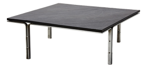 Slate Coffee Table attributed to Horst Bruning for Kill International, Germany, 1960s