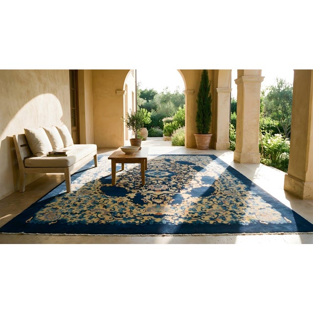Early 20th Century Chinese Peking Carpet For Sale - Image 13 of 15