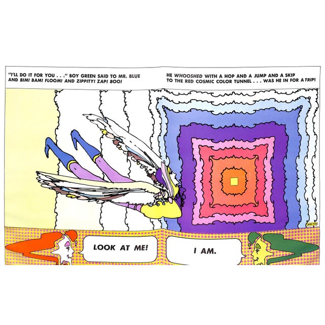 "The Peter Max Land of Red" 1970 Moore, Melody For Sale - Image 10 of 12