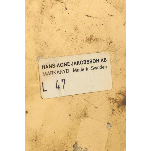 Oil Lamp Model L-47 attributed to Hans-Agne Jakobsson, 1950s, Set of 2 For Sale - Image 4 of 6