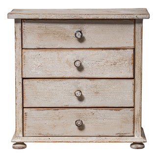 Painted Miniature Commode, 1800s For Sale