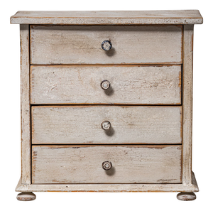 Painted Miniature Commode, 1800s