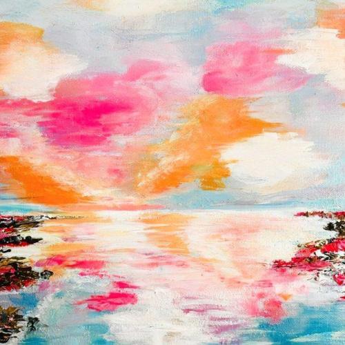 Yvonne Beeris, Mister Pink Sky Pink Sunset, 2026, Acrylic For Sale - Image 6 of 9