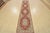 Farmhouse Yazd Runner 2’11” X 13′ Pink Wool Vintage Traditional Hand-Knotted Rug For Sale - Image 3 of 13