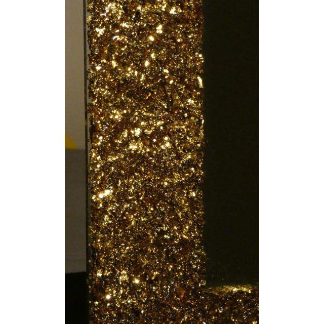 Table Mirror & Photo Frame in Crystal and Resin from Vetreria Darte, Italy, 1990s For Sale - Image 3 of 7