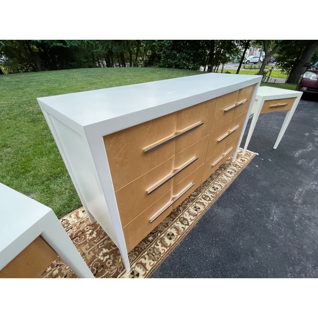 Mitchell Gold + Bob Williams Malibu 3-Piece Bedroom Set - Dresser & Nightstands For Sale - Image 12 of 18