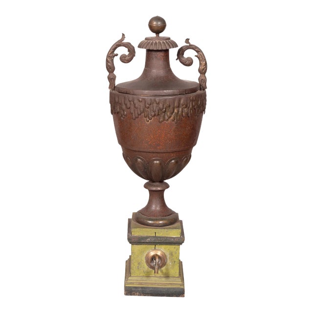 Louis XVI Painted Tole Lavabo For Sale