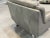 Mid 20th Century Mid 20th Century Sofia Vergara Modern Gray Leather Loveseat 45" For Sale - Image 5 of 5