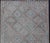Vintage Turkish Embroidered Flat-Weave Rug with Neutral-Toned Geometric Design. Keivan Woven Arts- Geometric design...