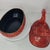 Vintage Red Cinnabar Duck Goose Swan Figure Lidded Box Lacquered For Sale - Image 9 of 9