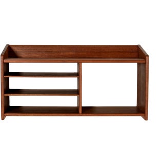 Scandinavian Modern Teak Shelf, 1950s For Sale