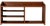 Scandinavian Modern Teak Shelf, 1950s For Sale