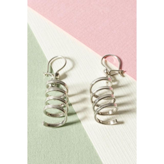 Silver Earrings from Cecilia Johansson, Set of 2 For Sale - Image 3 of 7