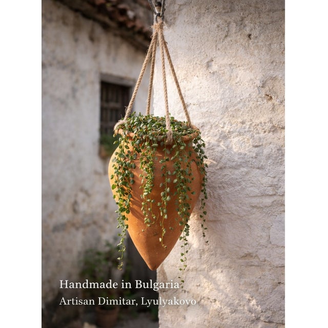 Vintage Terracotta Amphora Planter, 1990s For Sale - Image 11 of 11