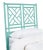 This headboard features classic Rattan design in a geometric pattern. Constructed of solid rattan and hand bound with...