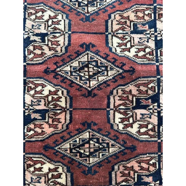 Nice Antique Turkmen Bokhara Rug, 1890s For Sale - Image 18 of 18