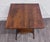 This is a stunning antique Victorian solid mahogany side or lamp table featuring a square plank top, four spiral rope-...