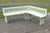 Antique Corner Bench, Czechoslovakia 1940s, Set of 2 For Sale - Image 9 of 13