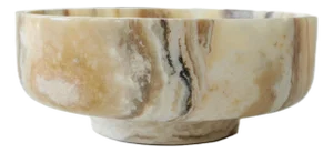 Carved Polished Onyx Catchall/Bowl