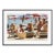 Slim Aarons 'Saint-Tropez Beach' Framed in Black Archival Pigment Print For Sale