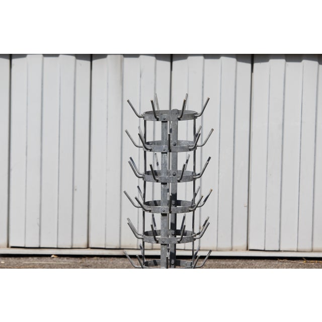 Metal Rack with Hooks, 1970s For Sale - Image 15 of 18
