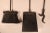 Metal Mid Century Modern Black and Gold Iron and Brass Fireplace Tool Set For Sale - Image 7 of 8