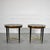 Henredon Regency Burl Walnut and Brass Oval Side Tables by Henredon - A Pair For Sale - Image 4 of 6