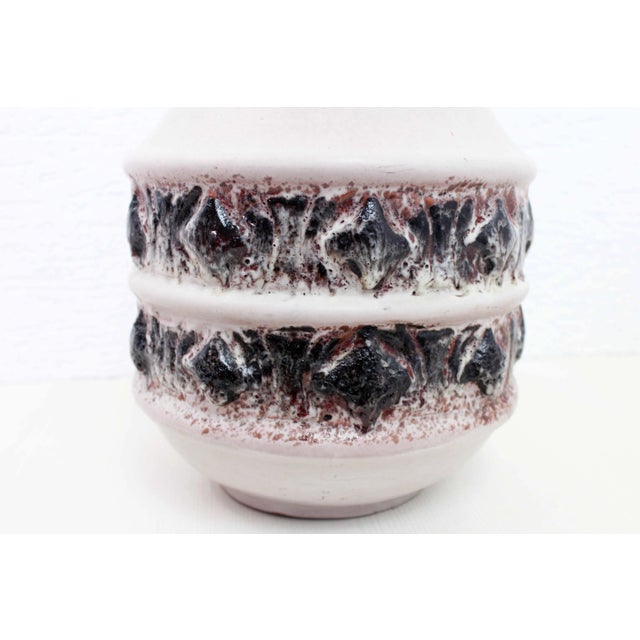 1960s German Ceramic Vase, 1960s For Sale - Image 5 of 9