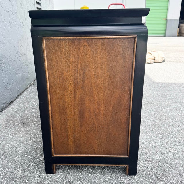 Mid 20th Century Mid Century Chinoiserie Burlwood Dresser by Century Furniture For Sale - Image 5 of 11