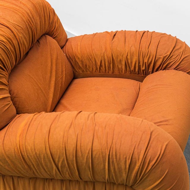 Textile Califfo Armchairs from Beka, 1970s, Set of 2 For Sale - Image 7 of 14