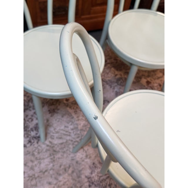 Thonet Inspired Bentwood Cafe Chairs, Pair For Sale In San Francisco - Image 6 of 12