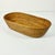 1990s Vintage Boho Chic Coastal Oval Wicker Basket For Sale - Image 9 of 10