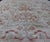 Neutral Butter Color Background With Light Green, Light Blue, Red in All-Over Floral Design Vintage 7'0"x8'7" For Sale - Image 4 of 12