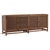 Contemporary Coconut Rattan Four-Door Sideboard Credenza For Sale - Image 3 of 7