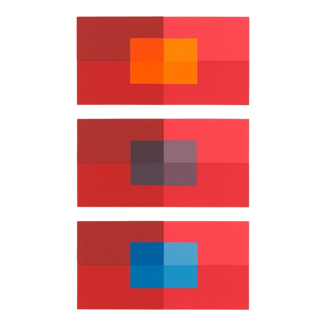 Artist: Josef Albers Country: Germany ? USA Title: Plate XIV-2 Paper Size: 13.50 x 10.50 inches on Munken Print Cream...