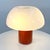 Metal Orange Mushroom Table Lamp by Elio Martinelli for Martinelli Luce, 1970s For Sale - Image 7 of 10
