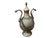 Brass Diamond Planished Brass Pitcher For Sale - Image 8 of 15