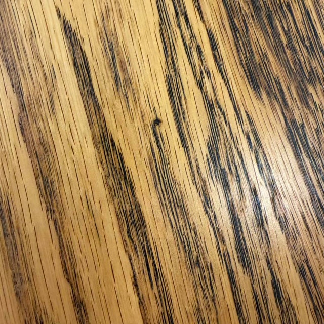 Connant Ball Solid Oak Round Dining / Game Table For Sale - Image 9 of 11