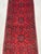 Art Deco Red and Navy Tribal Geometric Runner Rug, 2'9" X 15'6" For Sale - Image 3 of 17